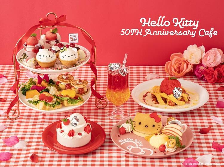 Hello Kitty 50th Anniversary Café