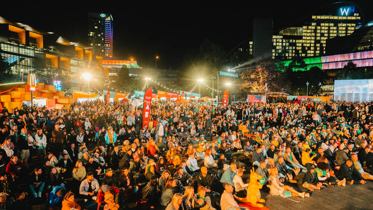 Darling Harbour Paralympics screening site