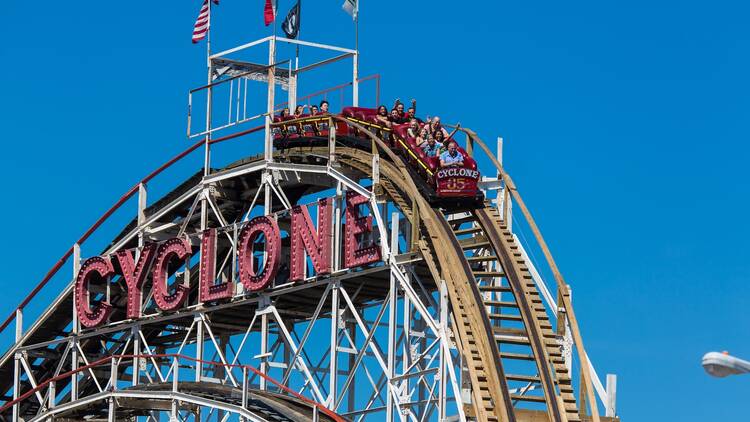 amusement park in Coney Island