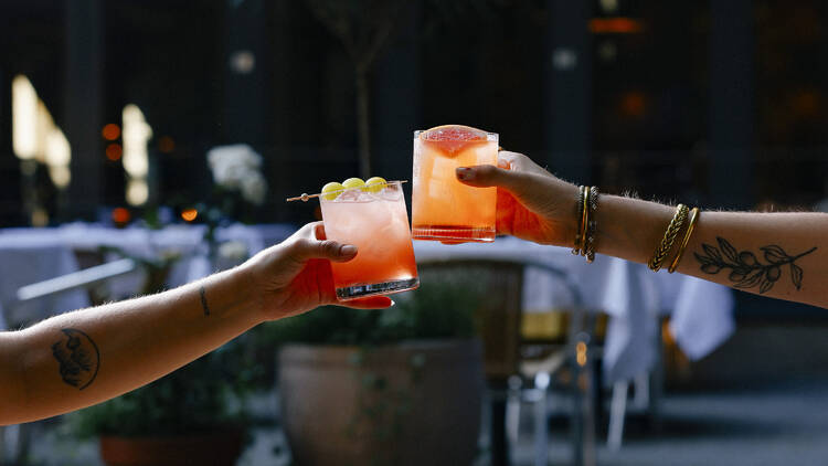 Eat in a magical garden inside this hidden Old Montreal restaurant