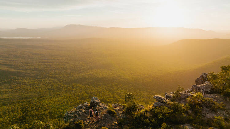 Grampians National Park at sunset