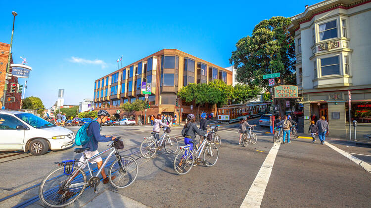 Bicycles in San Francisco