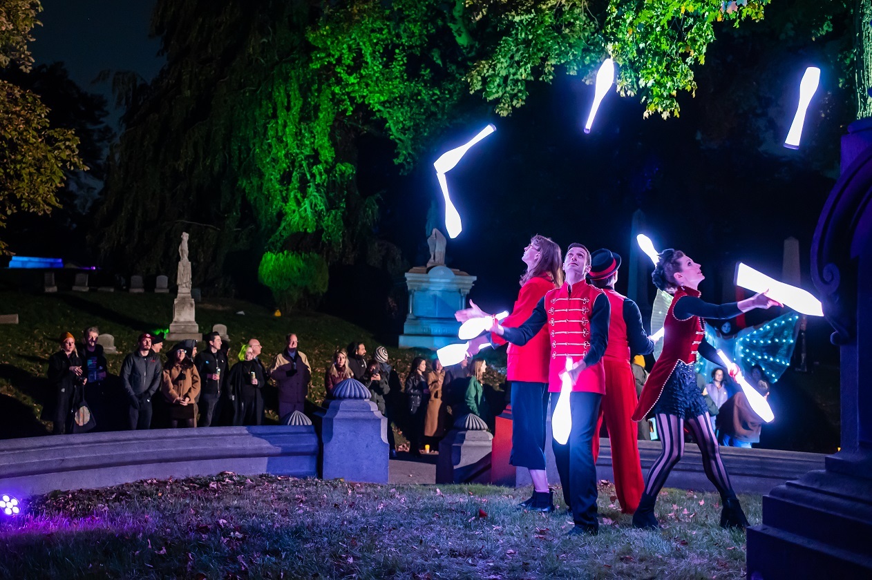 Brooklyn’s Green-Wood Cemetery is getting eerie this Halloween season