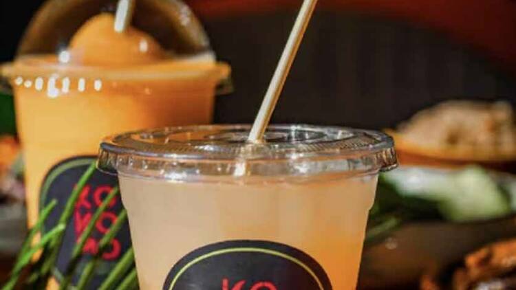 The Frozen Special Good Guice Rum Punch at Kokomo