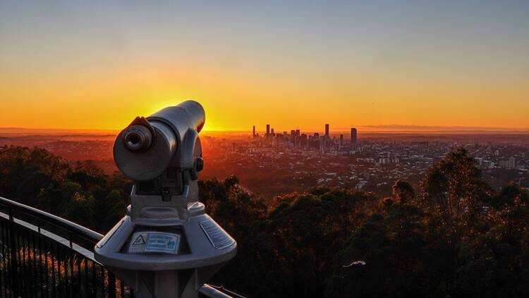 Soak up the view from Mount Coot-Tha