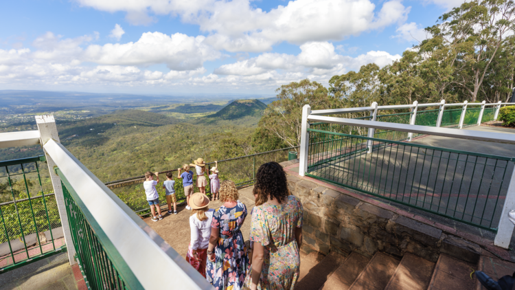 Take in Toowoomba’s best views at Picnic Point Lookout