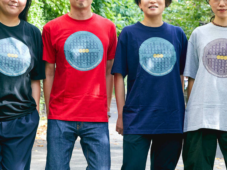 Dogenzaka manhole T-shirt