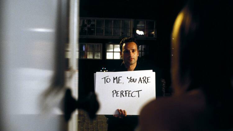 To me you are perfect scene in Love Actually 