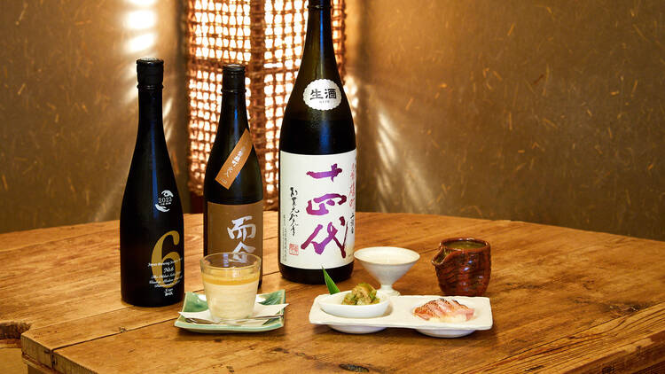 Raise a cup of sake in a historical setting at Kushikoma