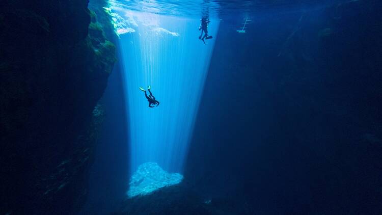 Deep dive at Kilsby Sinkhole