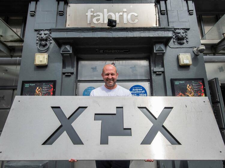 An iconic sign from Fabric nightclub is going on display at London Museum