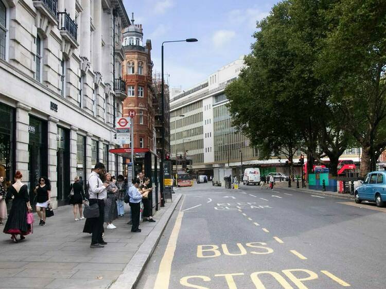 Praise the lord: Sloane Square is getting wider pavements