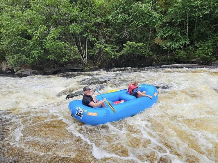 Spend a day whitewater rafting