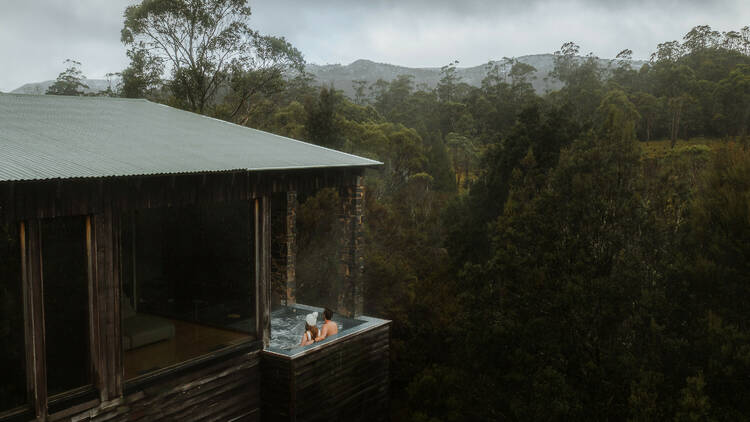 Take a break at an alpine spa