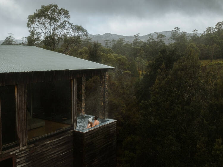 Take a break at an alpine spa