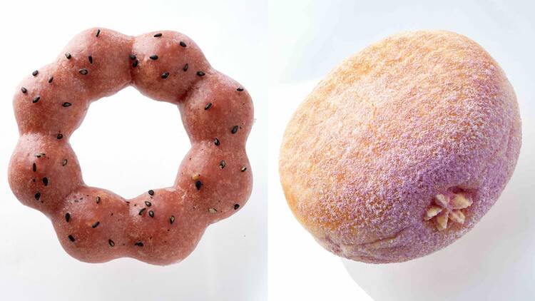 Mister Donut sweet potato doughnuts