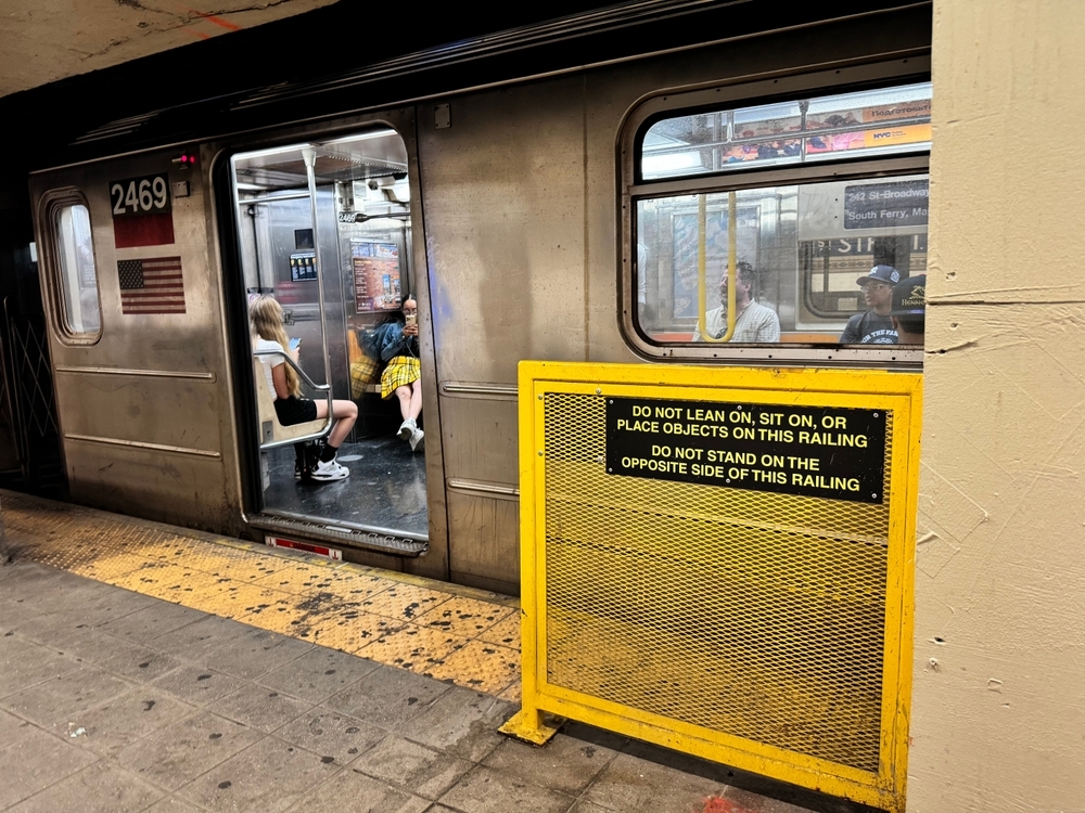 MTA just added barriers on 10 subway platforms