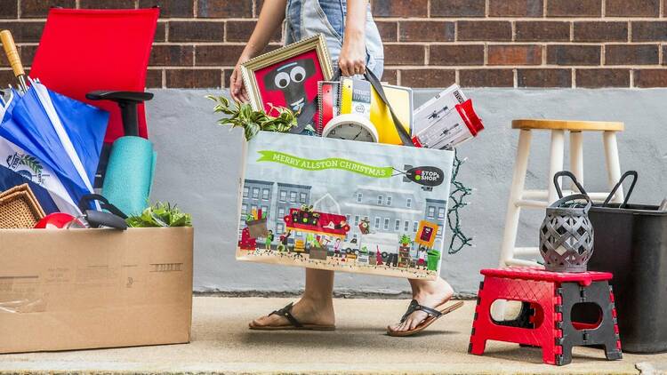 Stop & Shop Allston Christmas bag