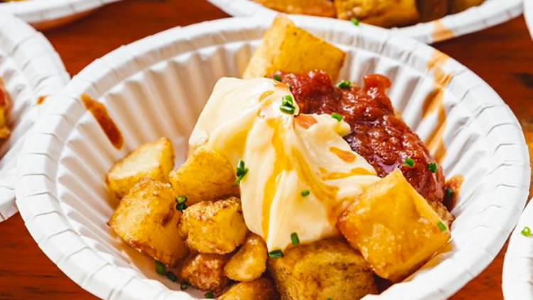 Comerte las mejores bravas de la ciudad