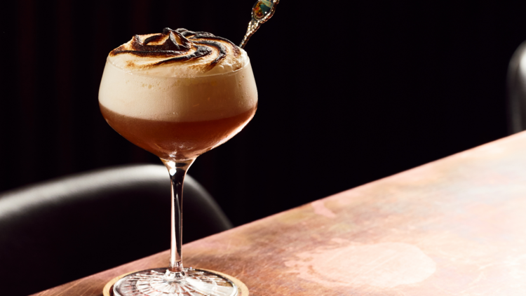 Banoffee cocktail.