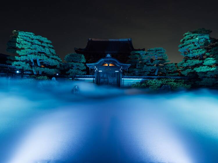 Kyoto's oldest Zen temple is now open for a surreal night visit