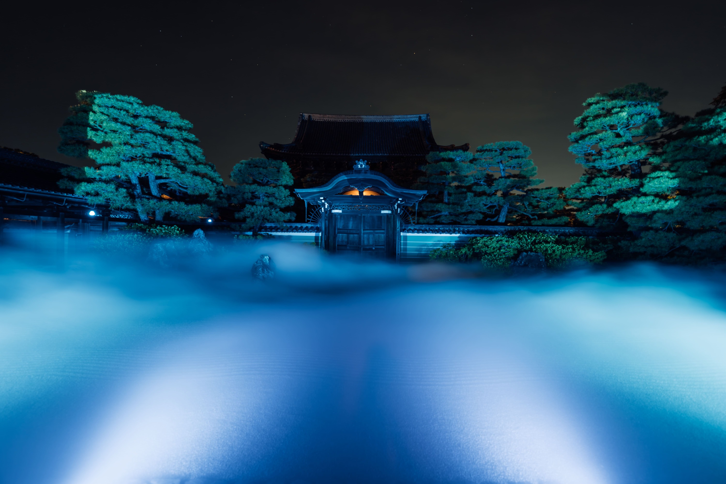 Kyoto's oldest Zen temple is now open for a surreal night visit