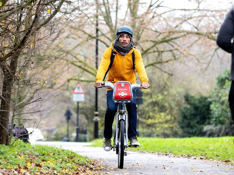 Go for a cycle on Clapham Common