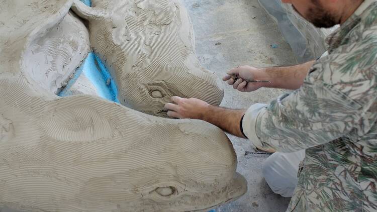 Artist Jean-Marie Appriou creates Whale Song, an evocative sculpture coming to Central Wharf, Boston.