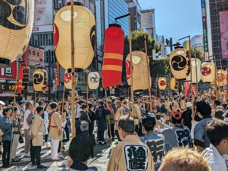 9月13〜15日の週末、渋谷で2つの祭りが開催