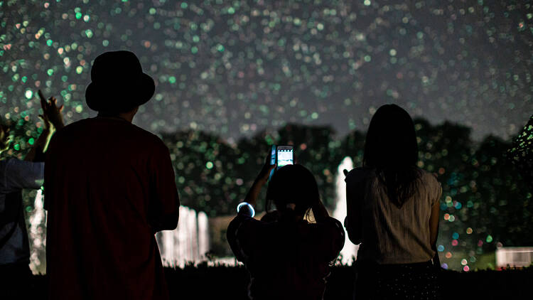 Bubblemination at Jindai Botanical Gardens