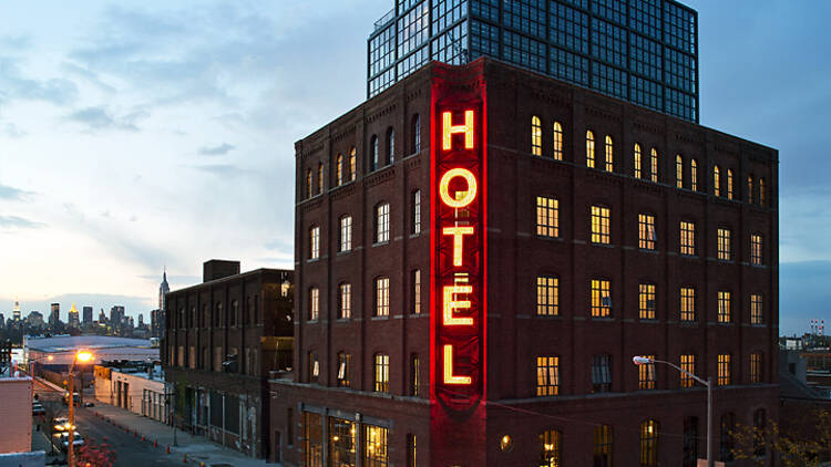 Exterior of the Wythe Hotel