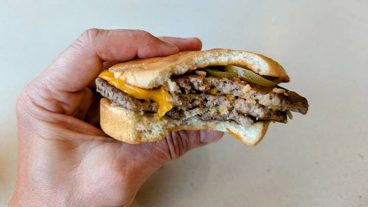 Triple Cheeseburger