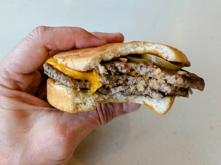 Triple Cheeseburger