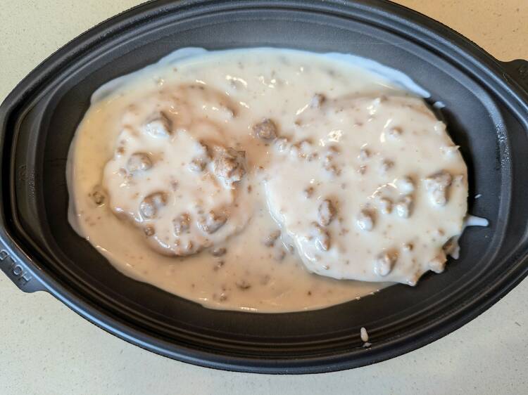 Sausage Gravy Biscuit