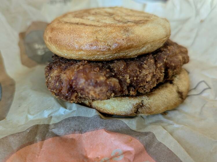 Crispy Chicken McGriddles