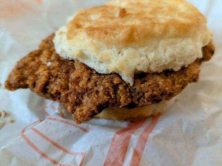 Crispy Chicken Biscuit