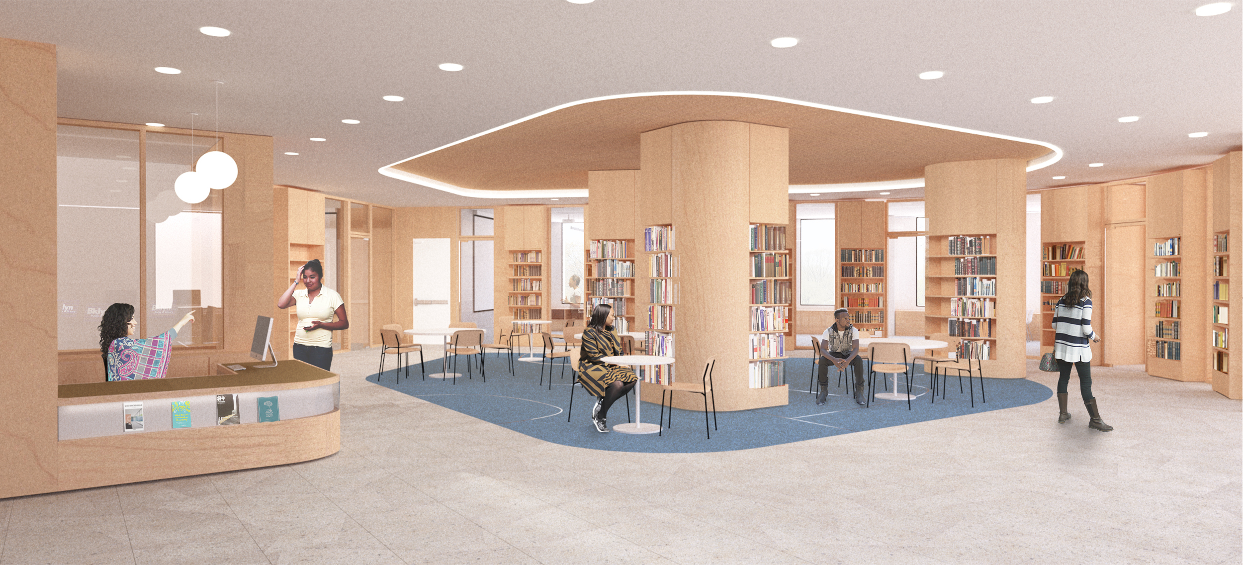 Check out renderings of the renovated Brooklyn Public Library's main branch