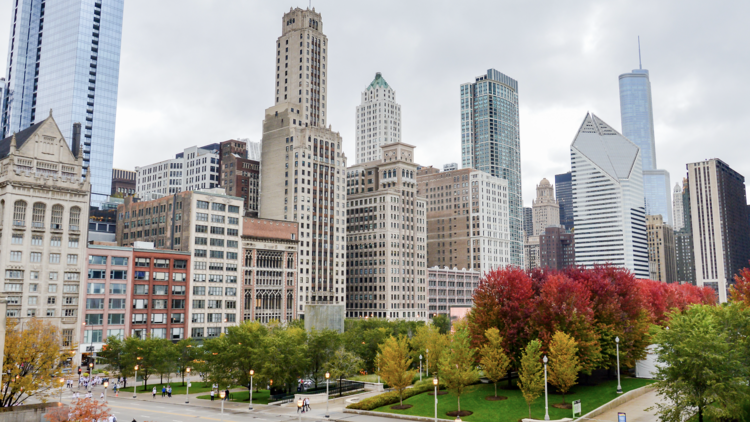 Fall in Chicago