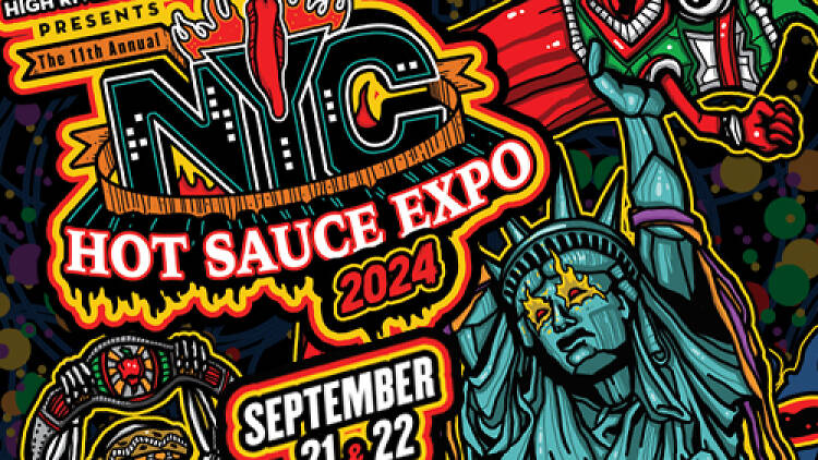 Poster for New York City Hot Sauce Expo