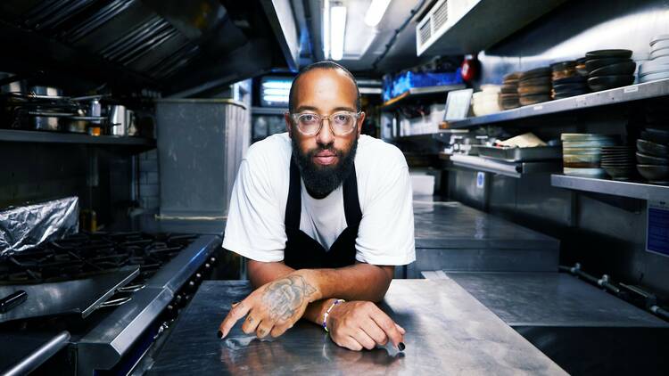 James Cochran at 12:51 restaurant kitchen in London