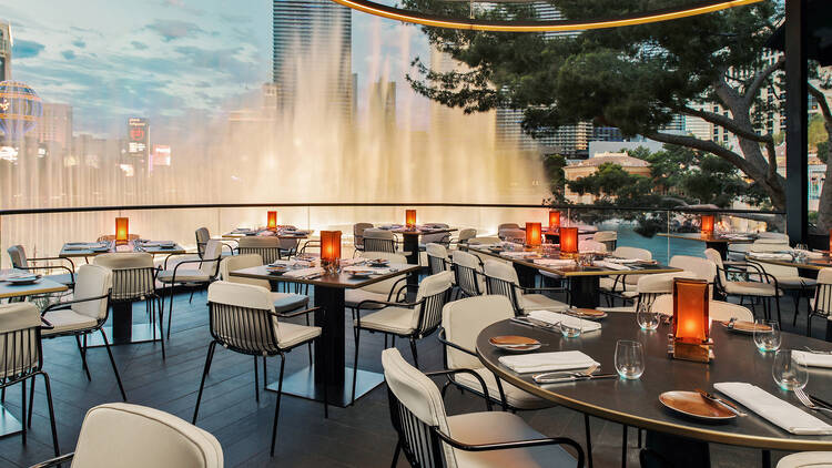 Spago patio