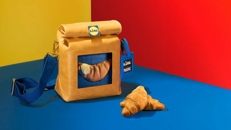 Lidl x Nikolas Bentel luxury croissant handbag