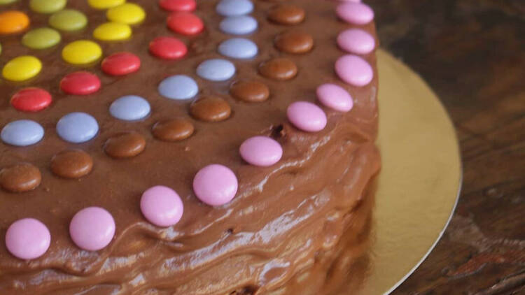 Tarta de chocolate pastelería Mores