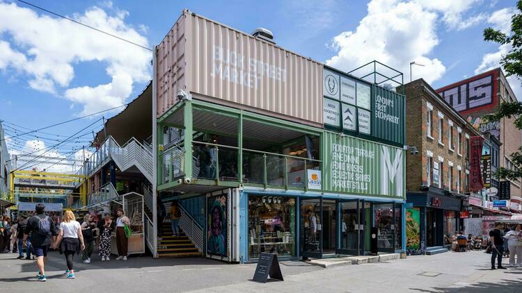 Buck Street Market on Camden High Street 