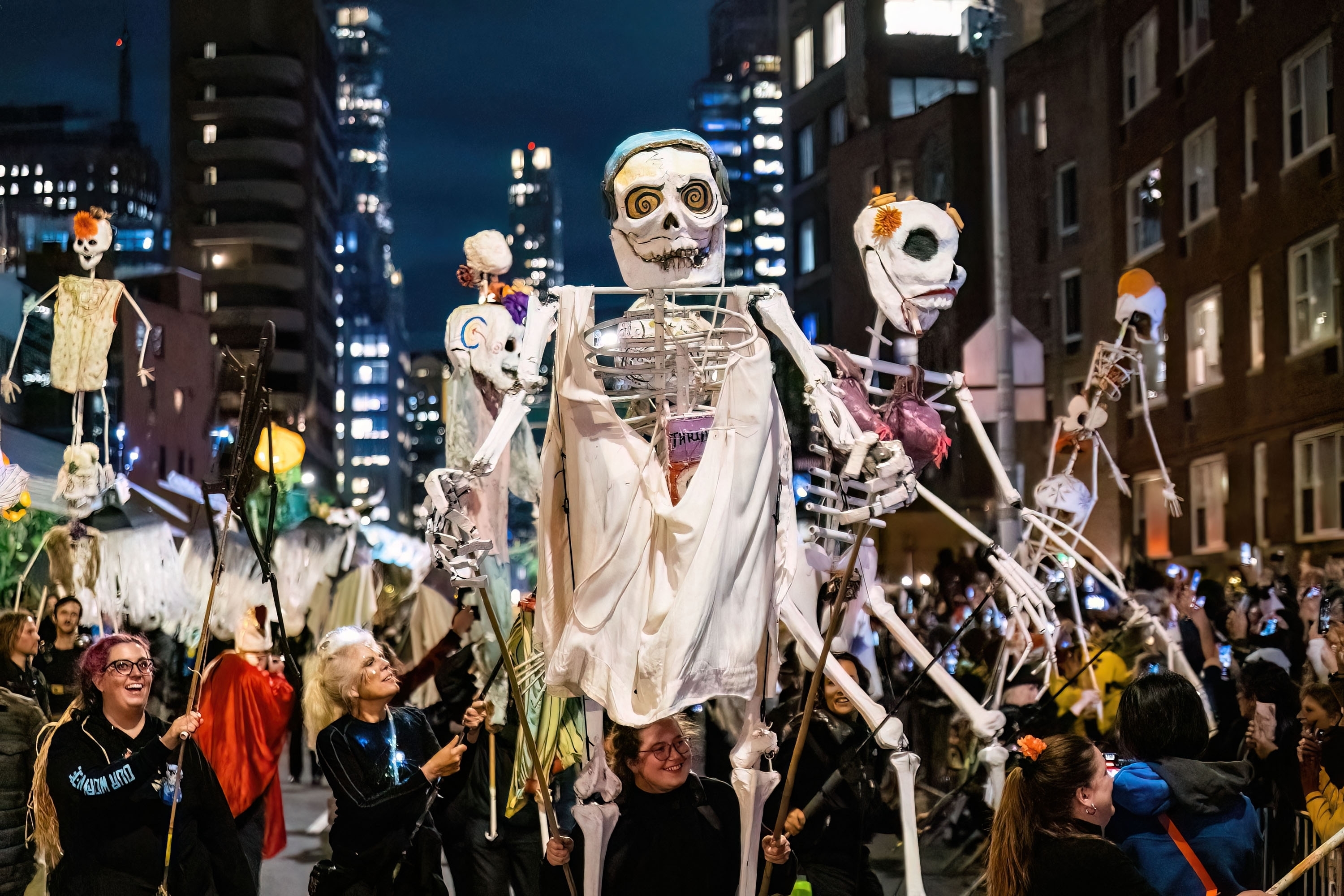 This year’s theme for the NYC Halloween Parade is for the cat ladies