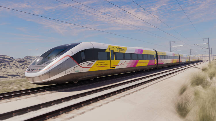 High-speed train between L.A. and Las Vegas