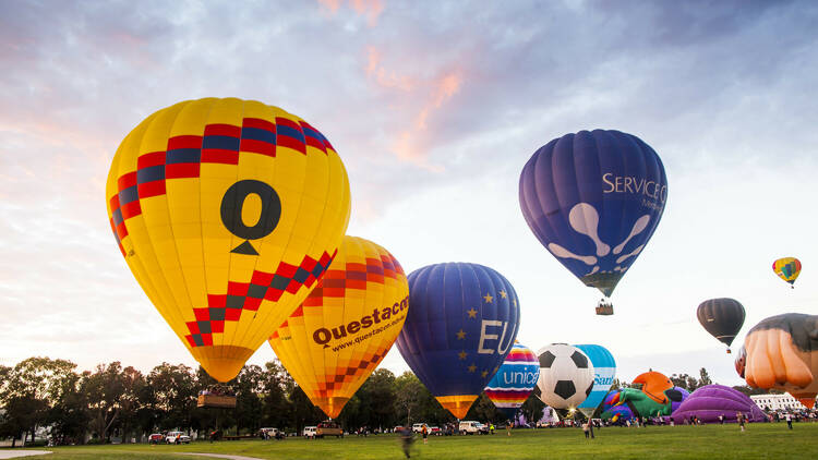 Rise early for the Canberra Balloon Spectacular, ACT