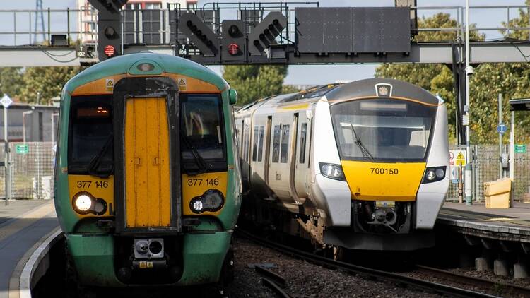 East Croydon station in south London