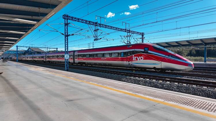 Iryo train in Tarragona