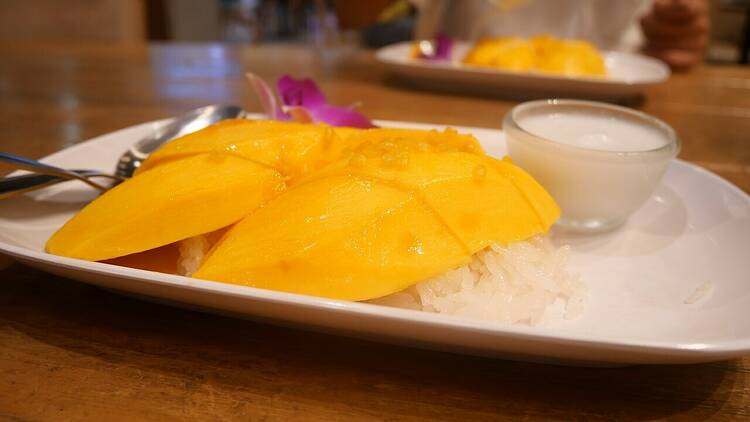 Taste the legendary Thai mango sticky rice